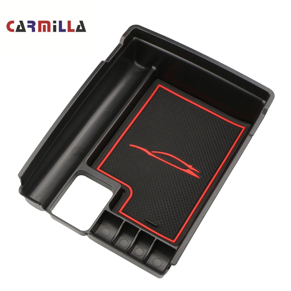 Автомобильный Центральный поддон для хранения Carmilla подлокотник контейнер чехол