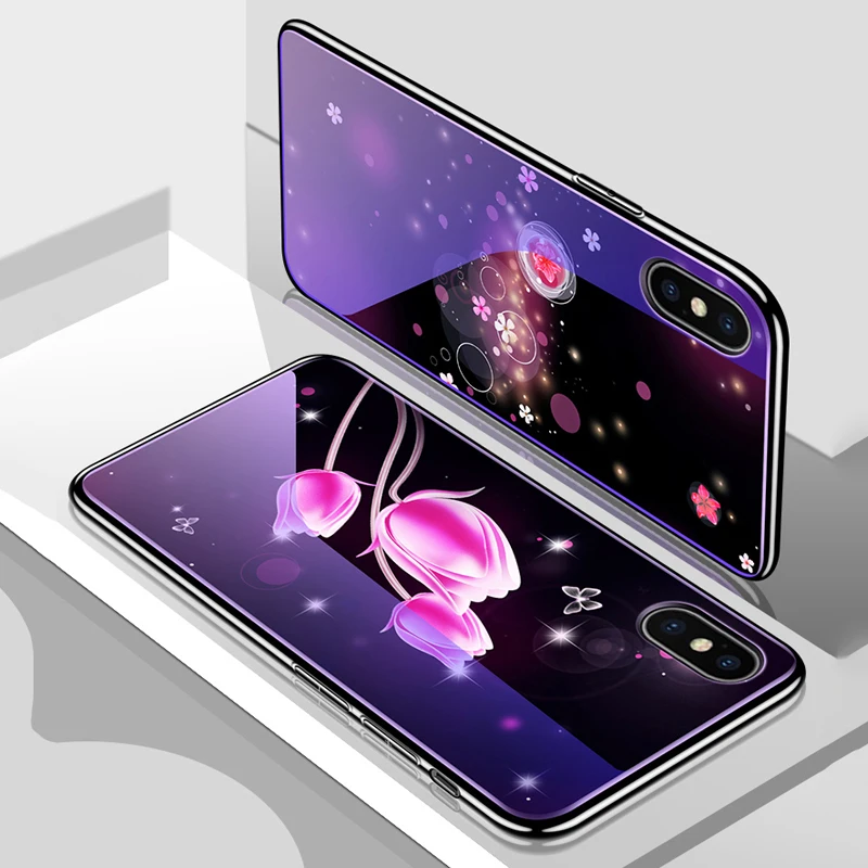 3D чехол из закаленного стекла для Huawei P20 pro P9 P8 Lite 2017 Nova 2s 3i 4 Y9 2018 Mate 20 Honor play 7A 10 9i 8X 7C |
