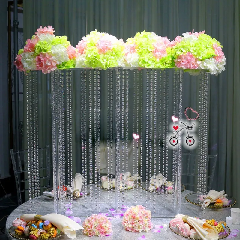 Искусственная подставка центральный столик для свадебного стола декор