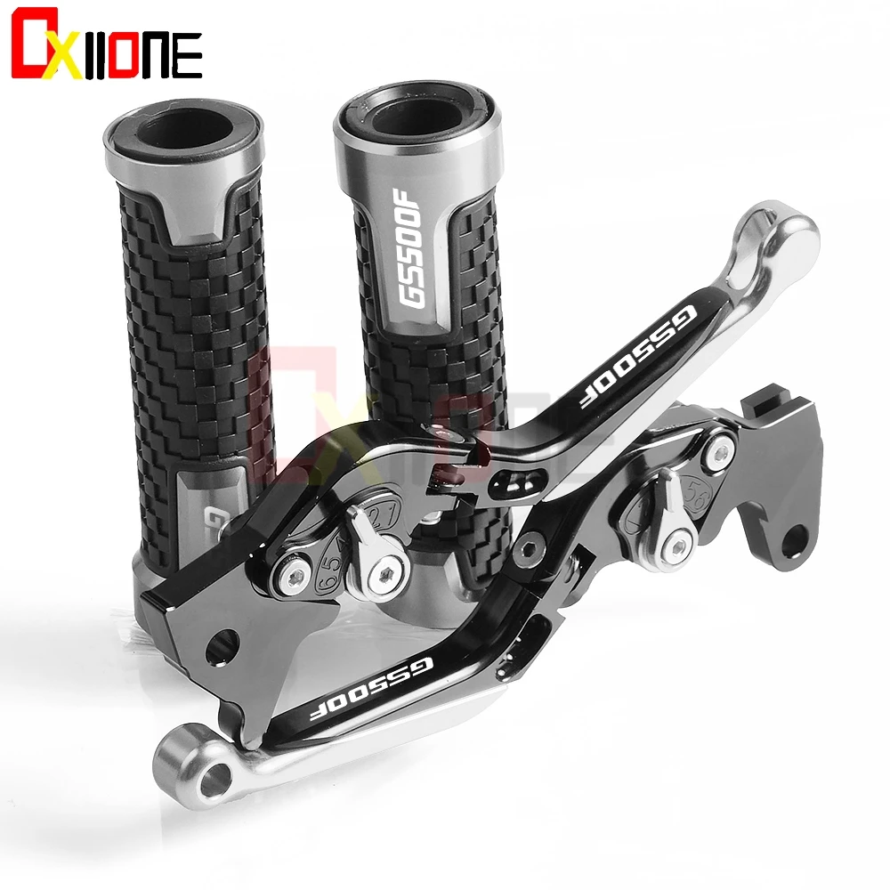 Регулируемые рычаги тормозной муфты CNC для мотоциклов ручка Suzuki GS500F GS 500F 500 F 2004 2005
