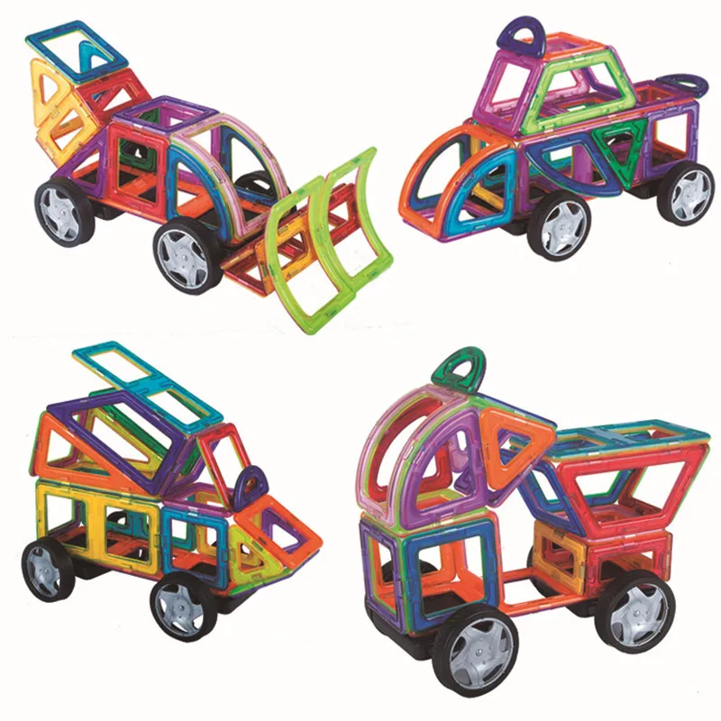 Vavis тови Новый наборы для ухода за кожей Магнитная Конструкторы здания дизайнер