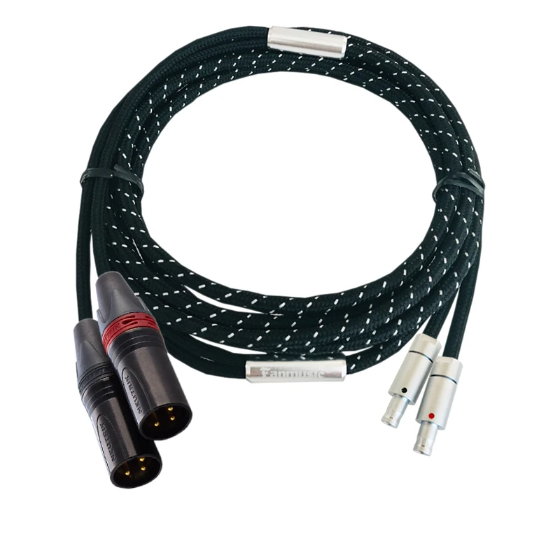 USB кабель для наушников Fanmusic ZY внешний аккумулятор HD800 800s 820 2 5 м|Аксессуары