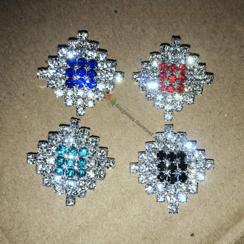10 шт. 23 мм ярко синий красный черный цвет Аквамарин|rhinestone buttons|buttons crystaldiy browband |