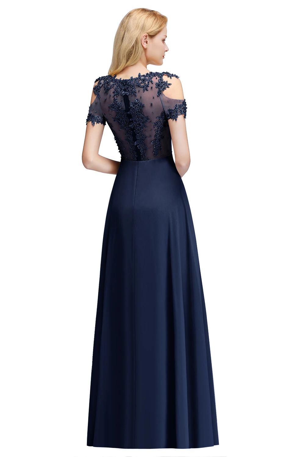 Robe demoiseur d'honneur, сексуальное, иллюзионное, кружевное платье подружки невесты, длинный халат, ТРАПЕЦИЕВИДНОЕ шифоновое платье, платье для выпускного вечера, вечерние платья