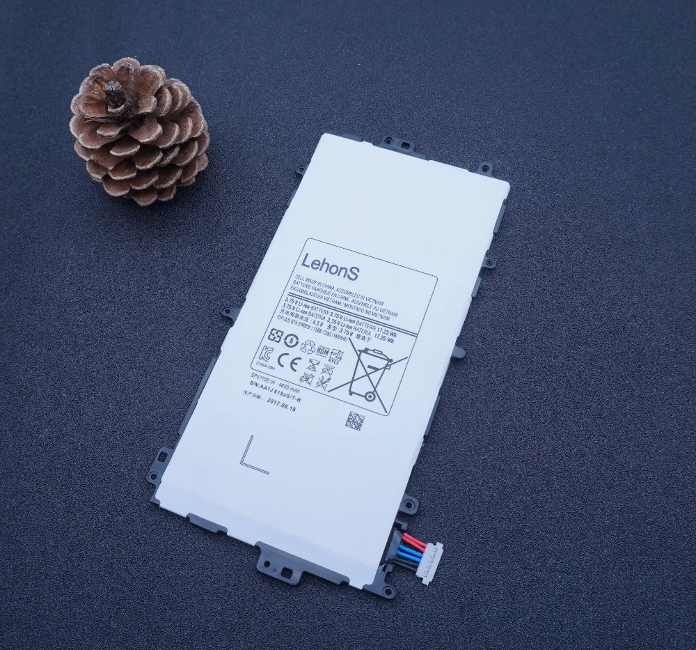 LehonS 1x4600 mAh таб планшет Замена батареи для Samsung galaxy Note 8 0 N5100 N5110 N5120 GT-N5100 SP3770E1H с