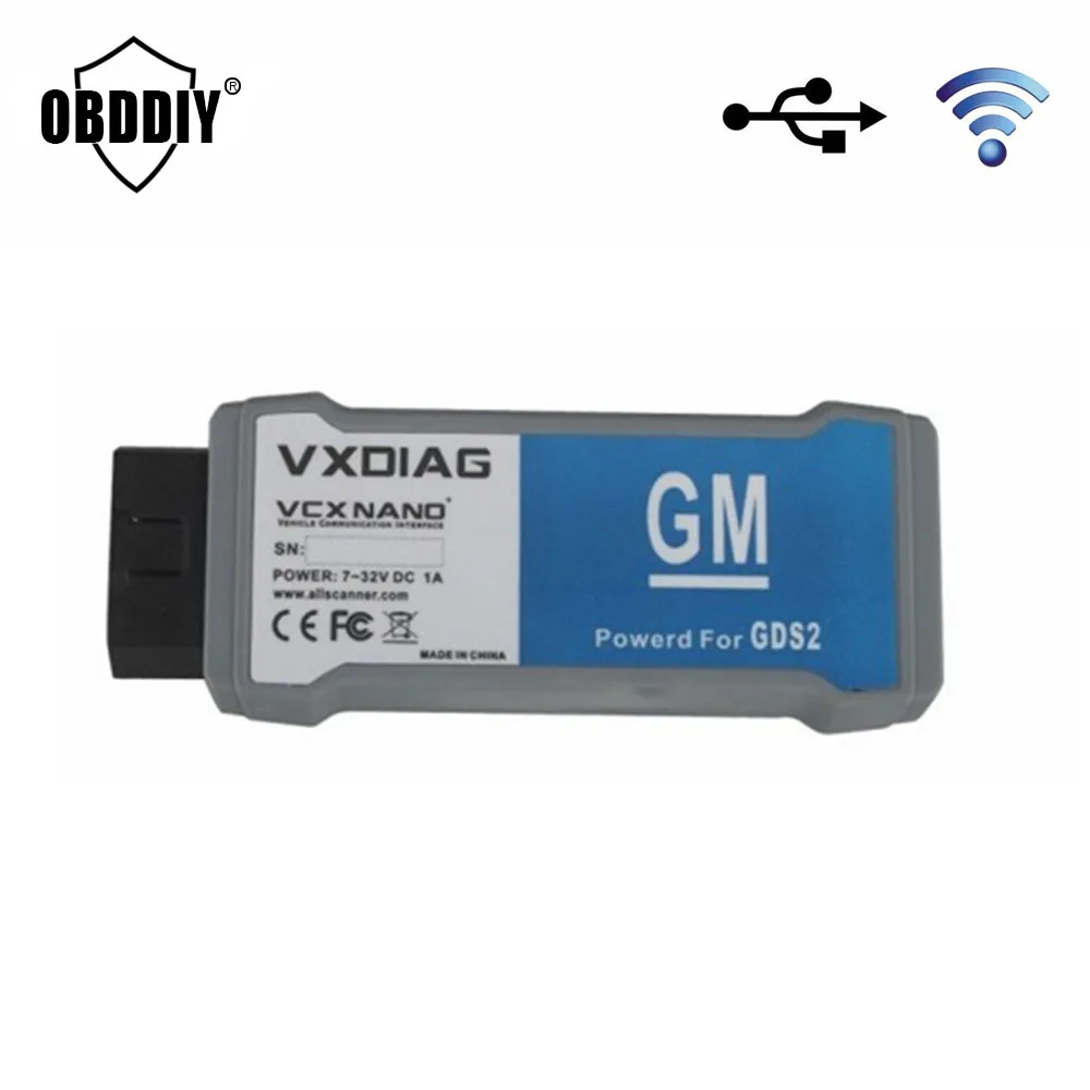 [Дистрибьютор VXDIAG] VXDIAG VCX NANO GDS2 и TIS2WEB система диагностики/программирования для GM