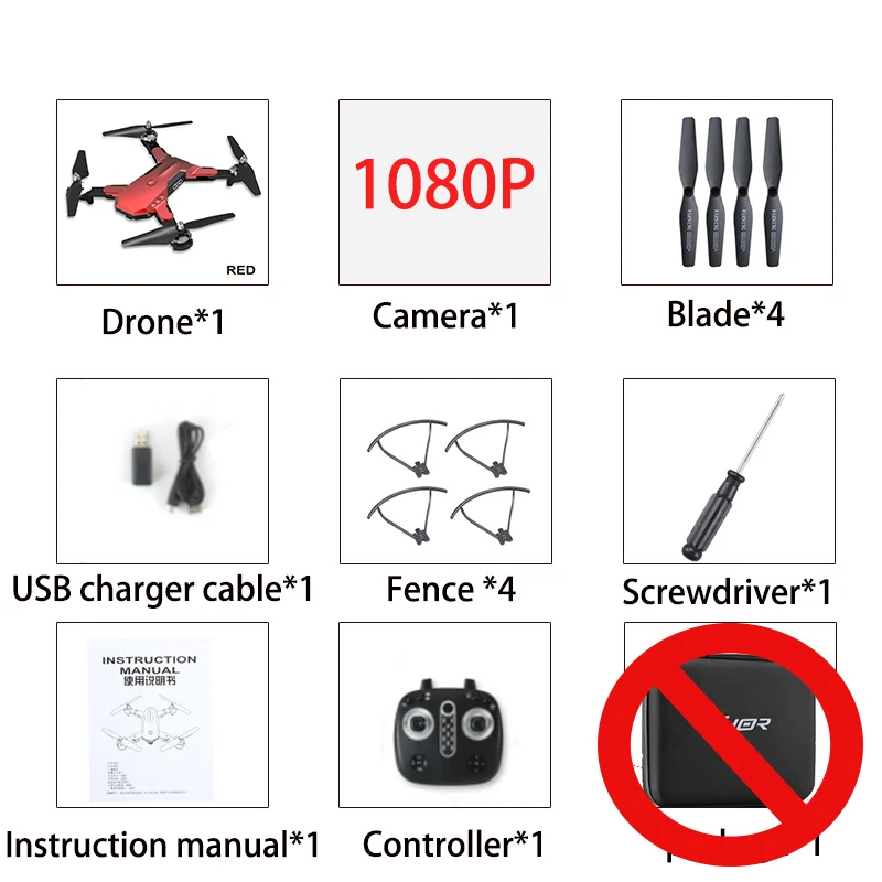 Дрон HD 1080p WiFi в реальном времени fpv Дрон один щелчок rc вертолет высоко стабильный hover Quadcopter складной Дрон с камерой квадракоптер вертолет квадрокоптер квадракоптер с камерой - Цвет: 1080P