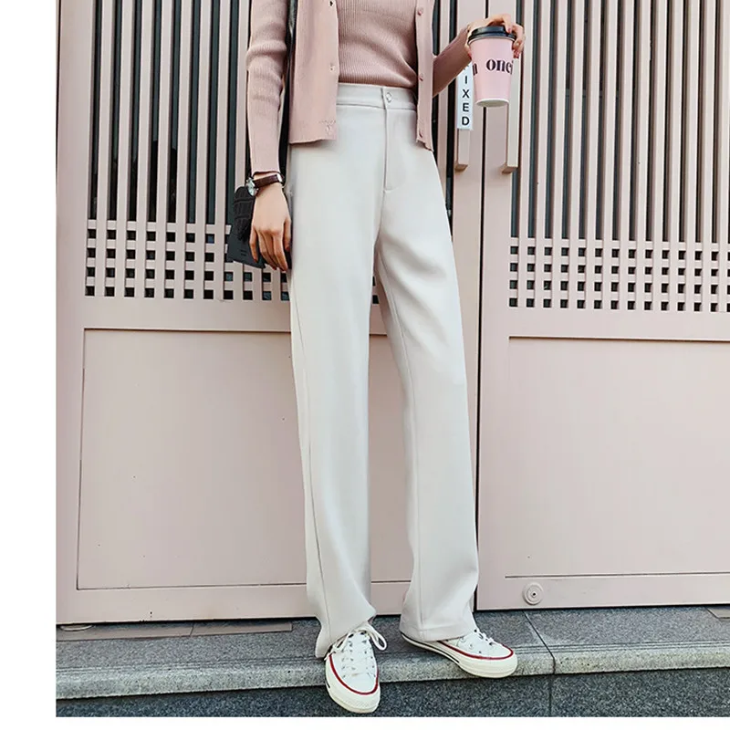 JUJULAND Для женщин Повседневное шаровары Штаны Модные свободные полная длина брюки