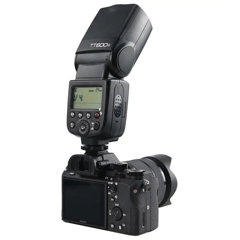 Вспышка Godox TT600S TT600 для Canon Nikon Sony Pentax Olympus Fujifilm и встроенная 2 4G Беспроводная