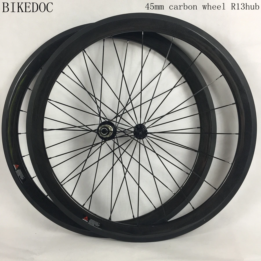 Карбоновые колеса 45 мм быстрая доставка карбоновые Колеса 700c клинчерные и