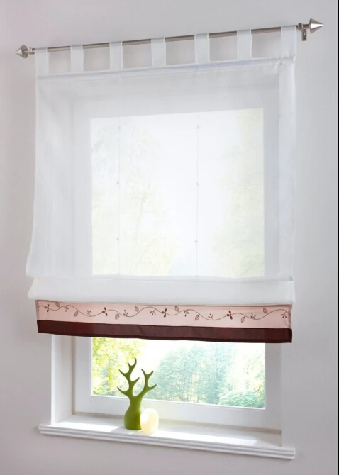 Новинка 2015 прозрачные жалюзи для душа римские кухонные тюлевые шторы | Дом и сад