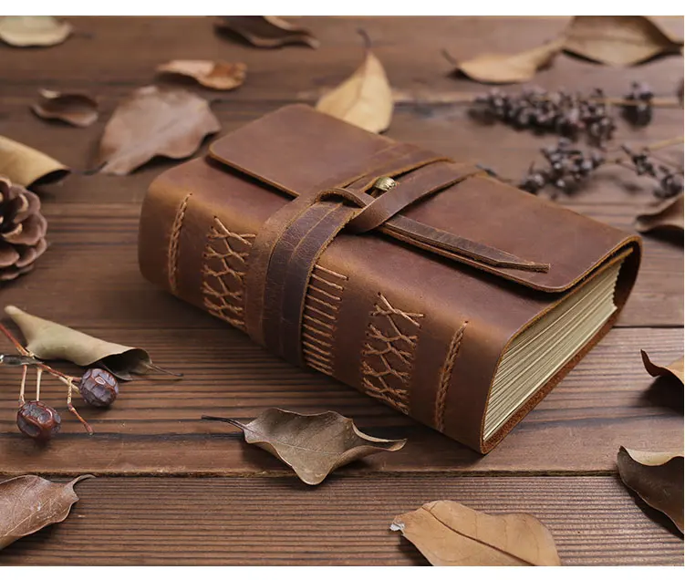 Кожаная записная книжка-планировщик, креативный Ретро журнал для путешествий, записная книжка, ежедневная заметка, записная книжка высокого класса, бизнес-подарок