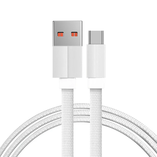 B-B-White-Type-C Плоский кабель USB type-C кабель 0,25 m-3 m кабель для синхронизации данных для samsung Xiaomi Быстрая Зарядка Кабели для мобильных телефонов - Цвет: B-B-White-Type-C