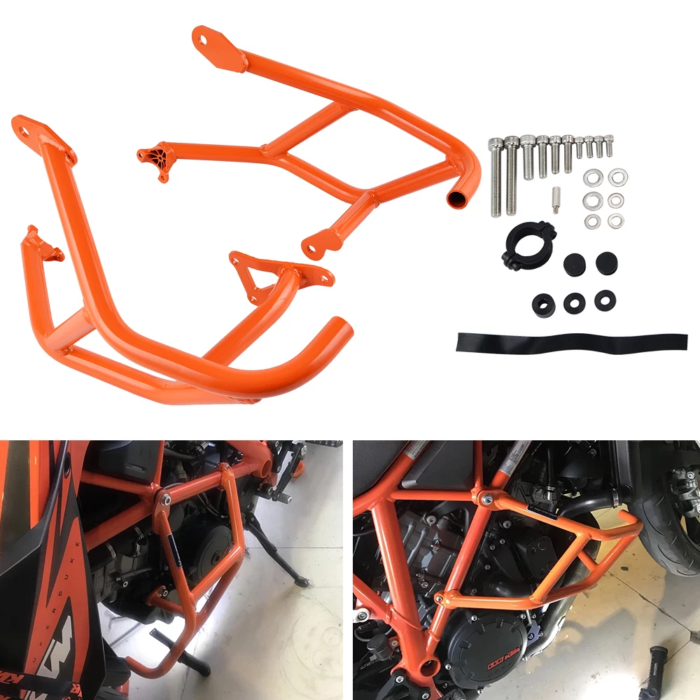 Защитный бампер NICECNC для корпуса двигателя KTM 1290 Super Duke R GT Superduke 2014 2015 2016 2017
