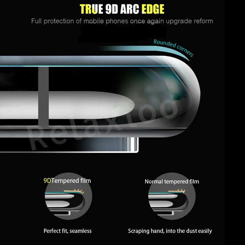 9D Full glue Protective Glass For Xiaomi Redmi Note 7 Screen Protector On Xiomi Pro Note7 7pro Tempered Glas Film | Мобильные