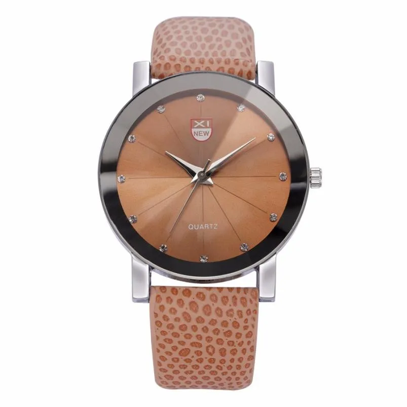 

Timezone#502 Luxury Men's Watch Stainless Steel Quartz Military Sport Leather Band Dial Wrist Watch