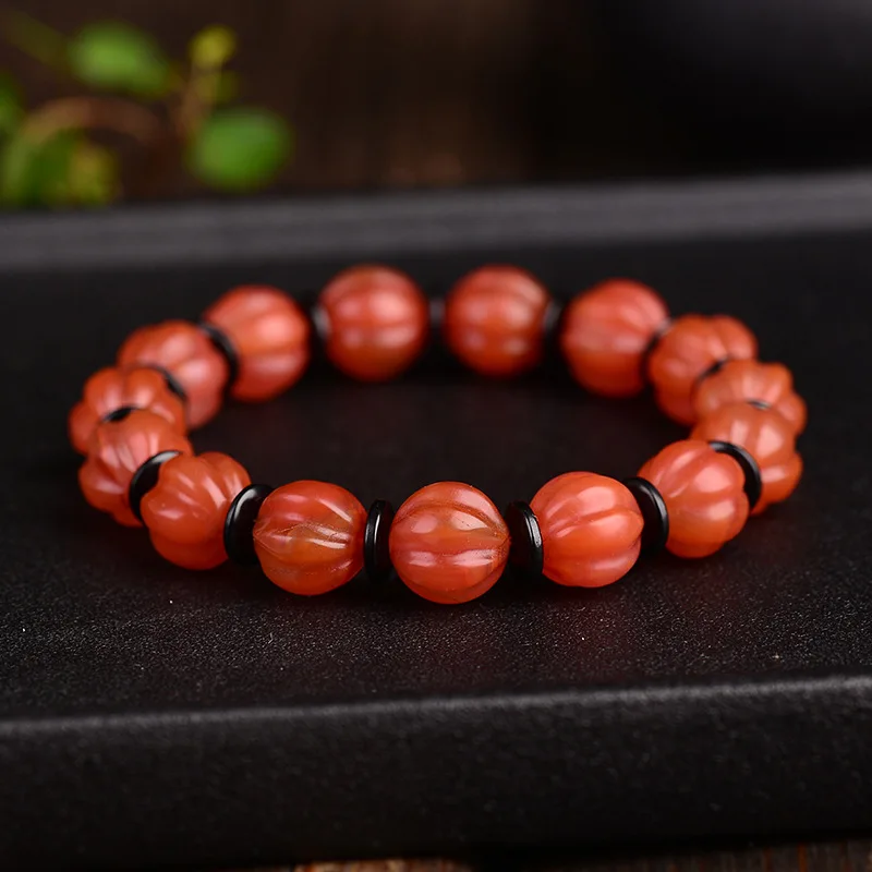 Женский браслет с натуральным кристаллом 10 мм|Плетеные браслеты| |