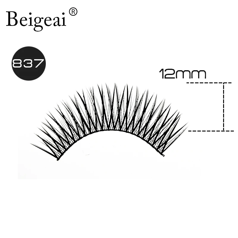 Новый Набор накладных ресниц ручной работы макияж 10 пар Длинные толстые