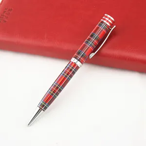 Ручка-роллер, металлическая, 0,7 мм, с черными чернилами