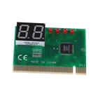 Диагностическая карта, 1 шт., 2-значная PCI-карта, ЖК-дисплей, анализатор для ПК, тестер материнской платы, компьютерный анализ, сетевые инструменты