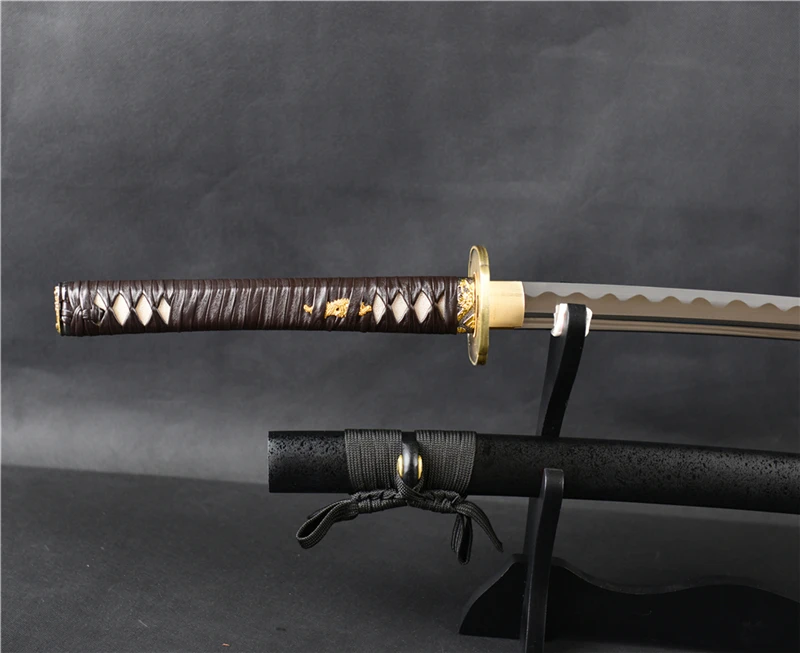 SHI JIAN ручная работа Samurai японский меч катана Sharp Iaido обучение Espadas полный Tang 1095 нож