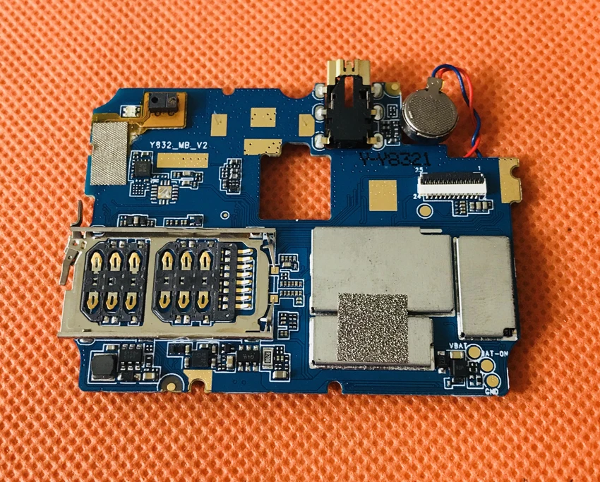 Б/у оригинальная материнская плата 1G RAM + 8G ROM для HOMTOM ZOJI Z6 MTK6580 четырехъядерный
