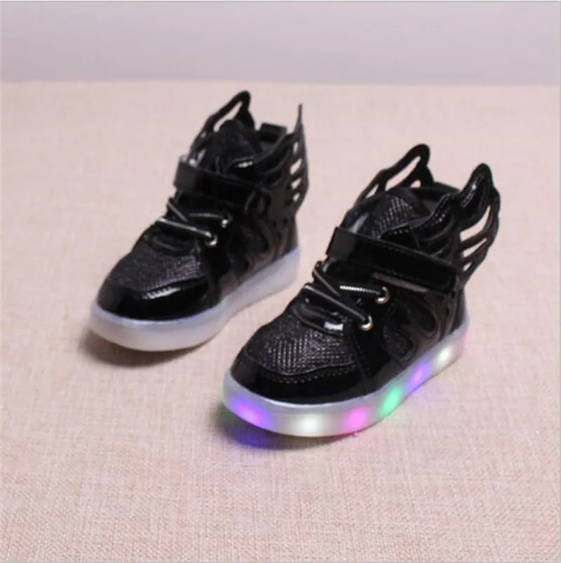Модная детская одежда с подсветкой спортивная обувь Повседневная дышащая Обувь