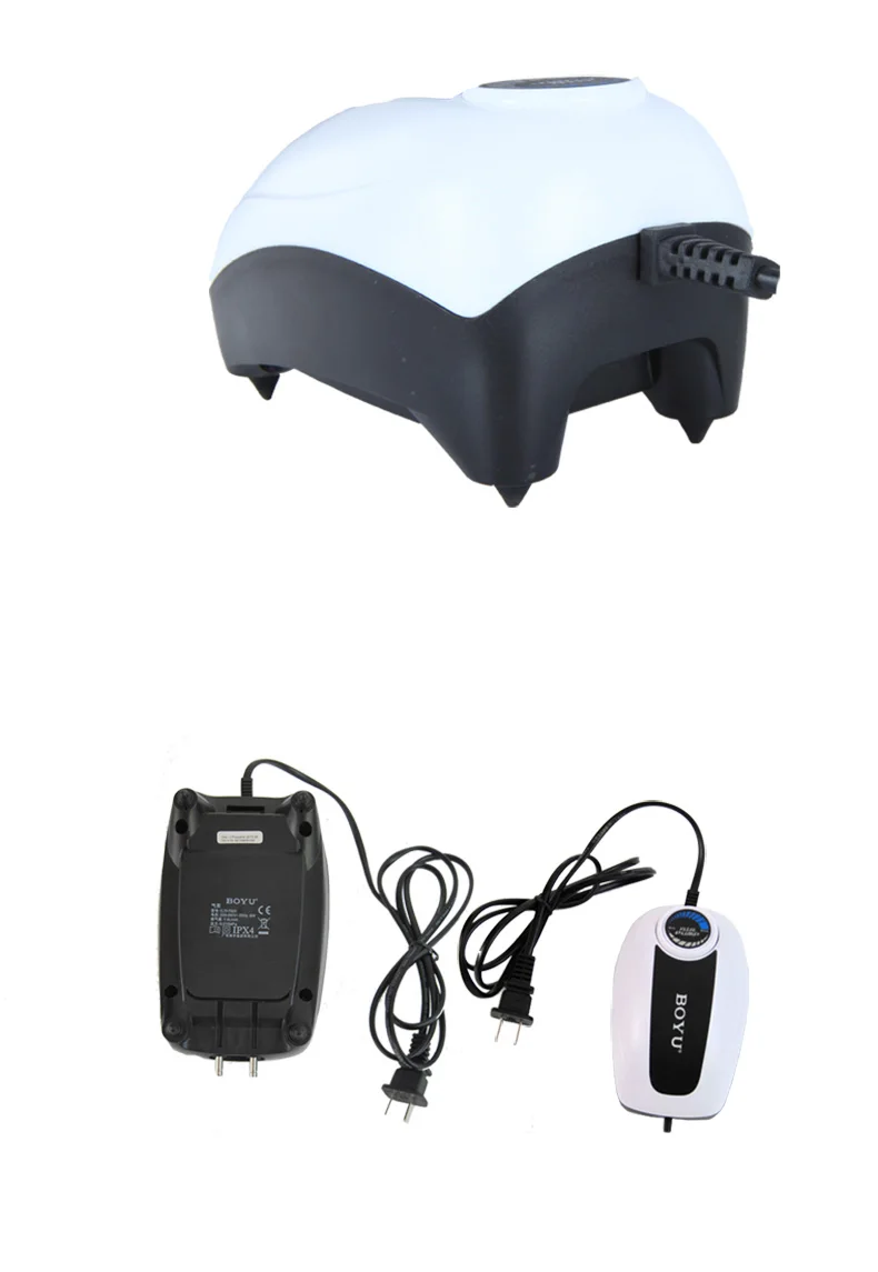 Super Quiet 2.2W Powerful Air Pump for Fish Tank Aquarium Euiqpped with Tube Bubble Stove | Дом и сад