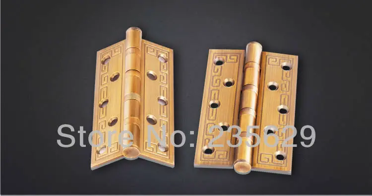 Бесплатная доставка античный бронзового цвета из цинкового сплава петли для