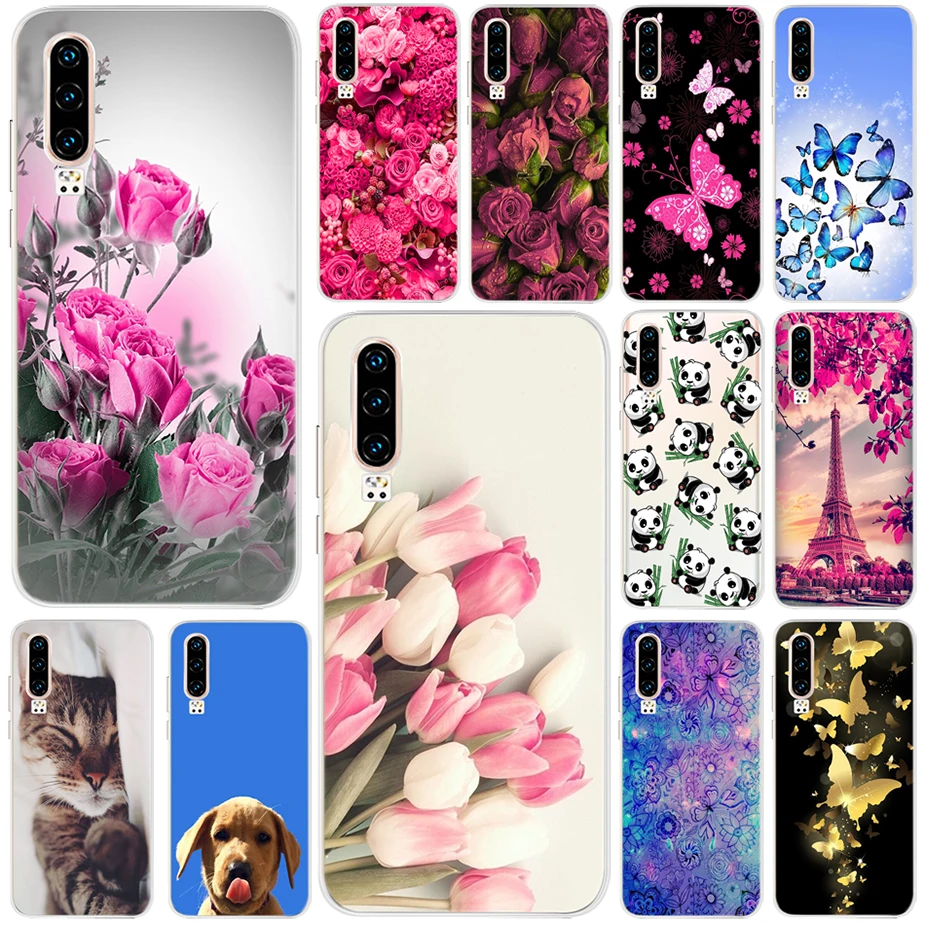 Для Huawei P30 Lite чехол Мягкий силиконовый для телефона Чехлы Pro защита Мобильный