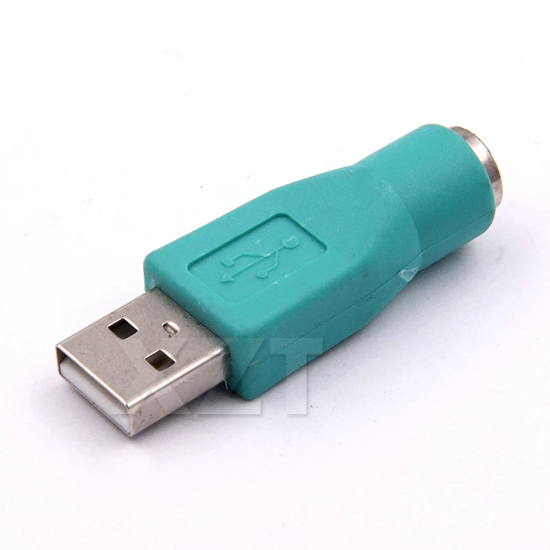 High Quality 1pcs Portable USB Male To for PS2 Female Adapter Converter Computer PC Keyboard Mouse | Компьютеры и офис