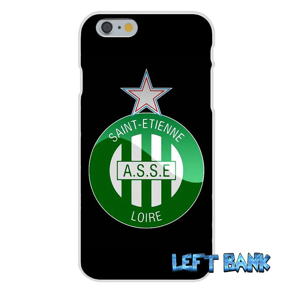 For Samsung Galaxy Note 3 4 5 S4 S5 MINI S6 S7 edge ASSE Saint Etienne Loire Logo Soft Silicone TPU Transparent Cover Case | Мобильные
