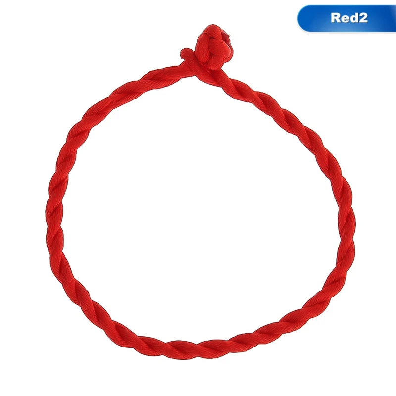 Лидер продаж 2018 2 шт. модный браслет с красной нитью веревочный ручной работы