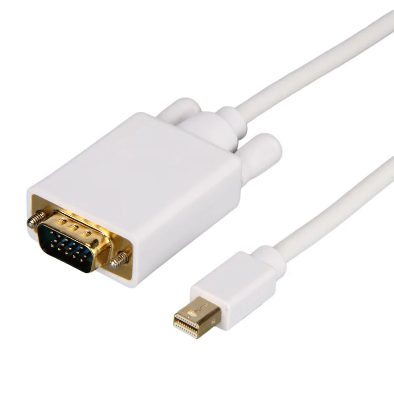 1 8 м/6 футов DisplayPort DP к VGA для Macbook кабели разъем папа Кабу адаптер кабель ТВ АВ