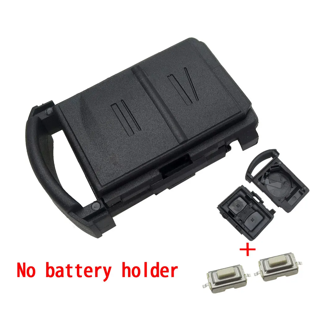 Holder with Switch OkeyTech дистанционный Автомобильный ключ для Vauxhall Opel Corsa C Combo Tigra Meriva Agila Combo 2 кнопки авто ключ автомобильные аксессуары - Цвет: Holder with Switch