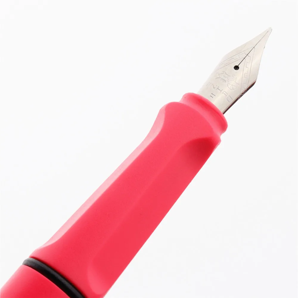 Jinhao 5 шт. перьевая ручка Иридиевый Наконечник Ручка Универсальный другой ручка вы можете использовать все тонкой серии канцелярские принадлежности для студентов