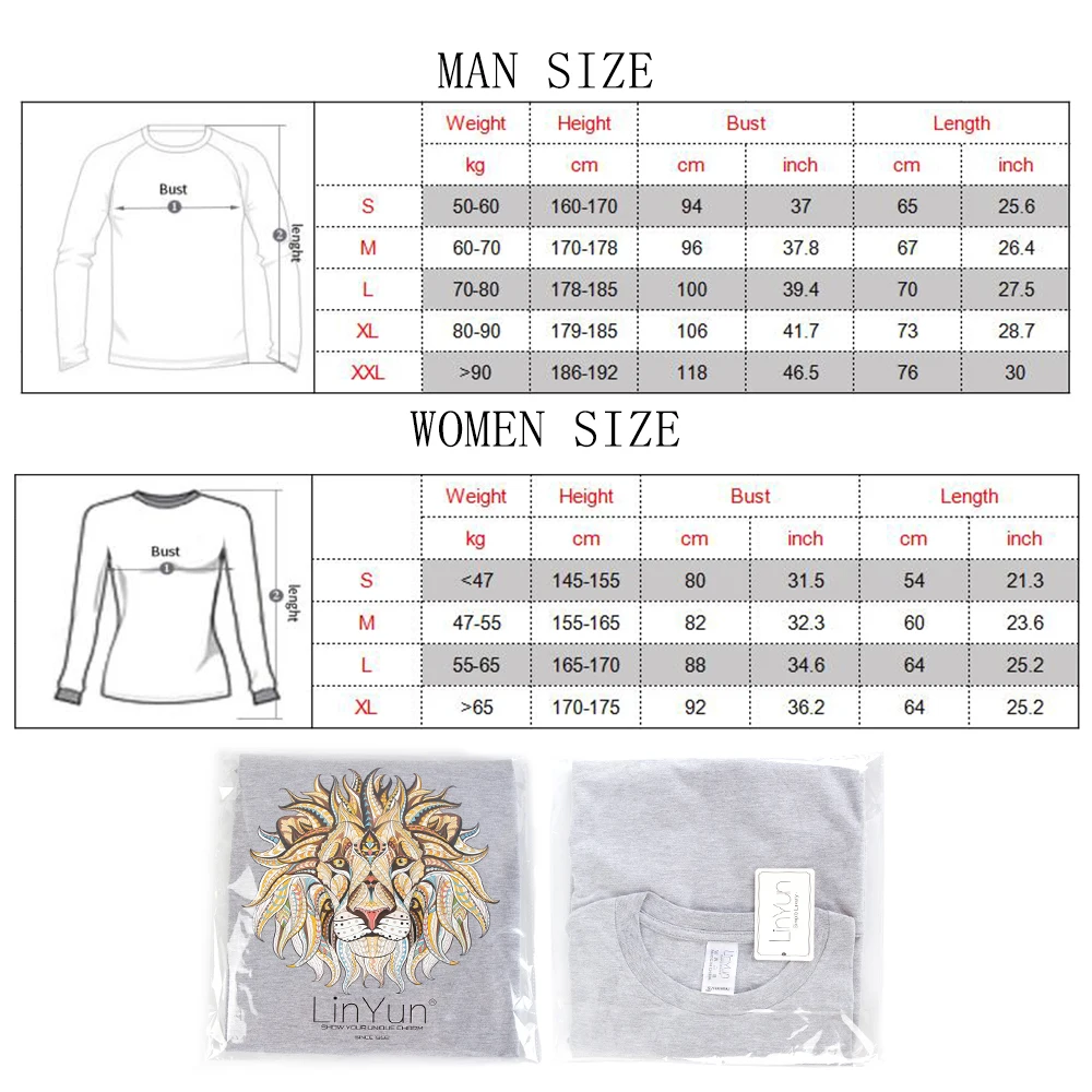 Linyun Лето Панк рок 3D тигра с круглым вырезом футболки для мальчиков уличная 100%