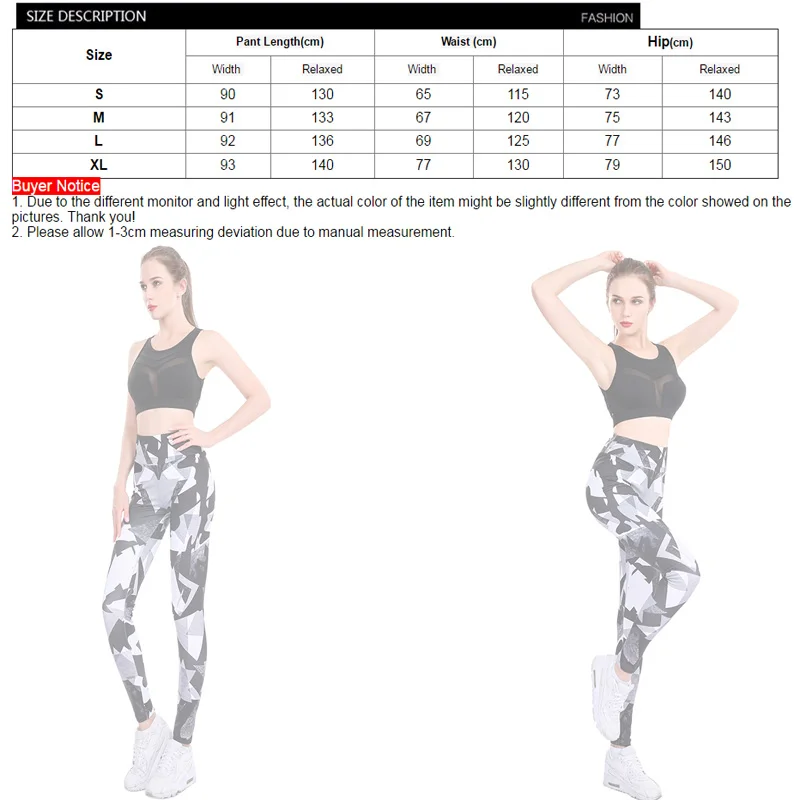 Новинка женские леггинсы HEYJOE с высокой талией сексуальные цифровой печатью для