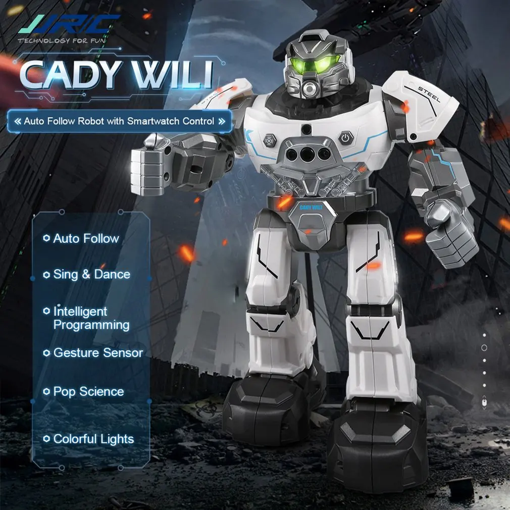JJR/C JJRC R5 CADY WILI умный радиоуправляемый робот Интеллектуальный программирующий
