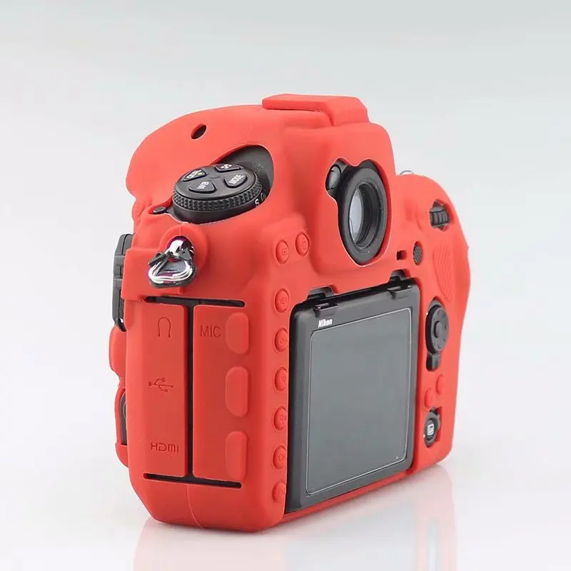 Силиконовая кожа брони чехол для DSLR камеры корпуса Защитная сумка видео