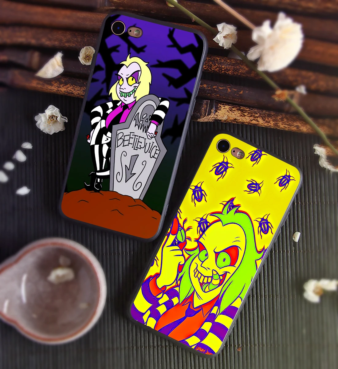Beetlejuice Handbook чехол для телефона черный мягкий чехол для iPhone 11 Pro Max 6 7 8plus 5S X XS XR XSMax для samsung s10 s9 series