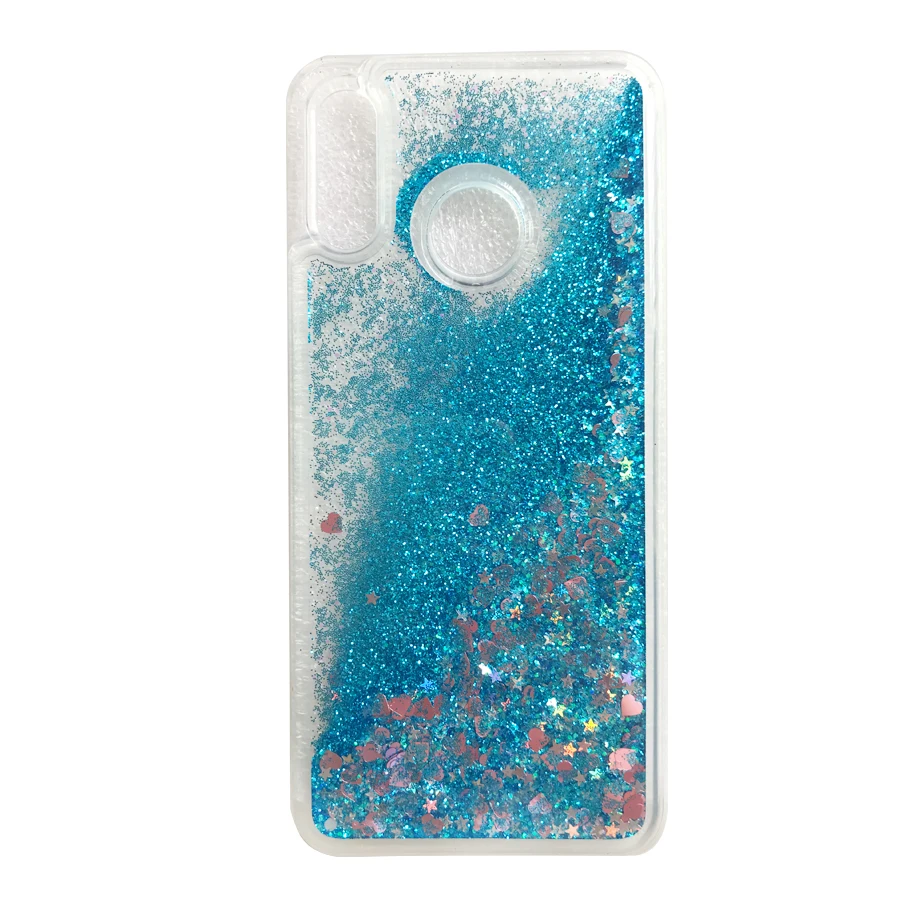 Жидкий чехол для Huawei Nova 3i Coque Nova3i 3 задняя крышка блестящие динамические мягкие