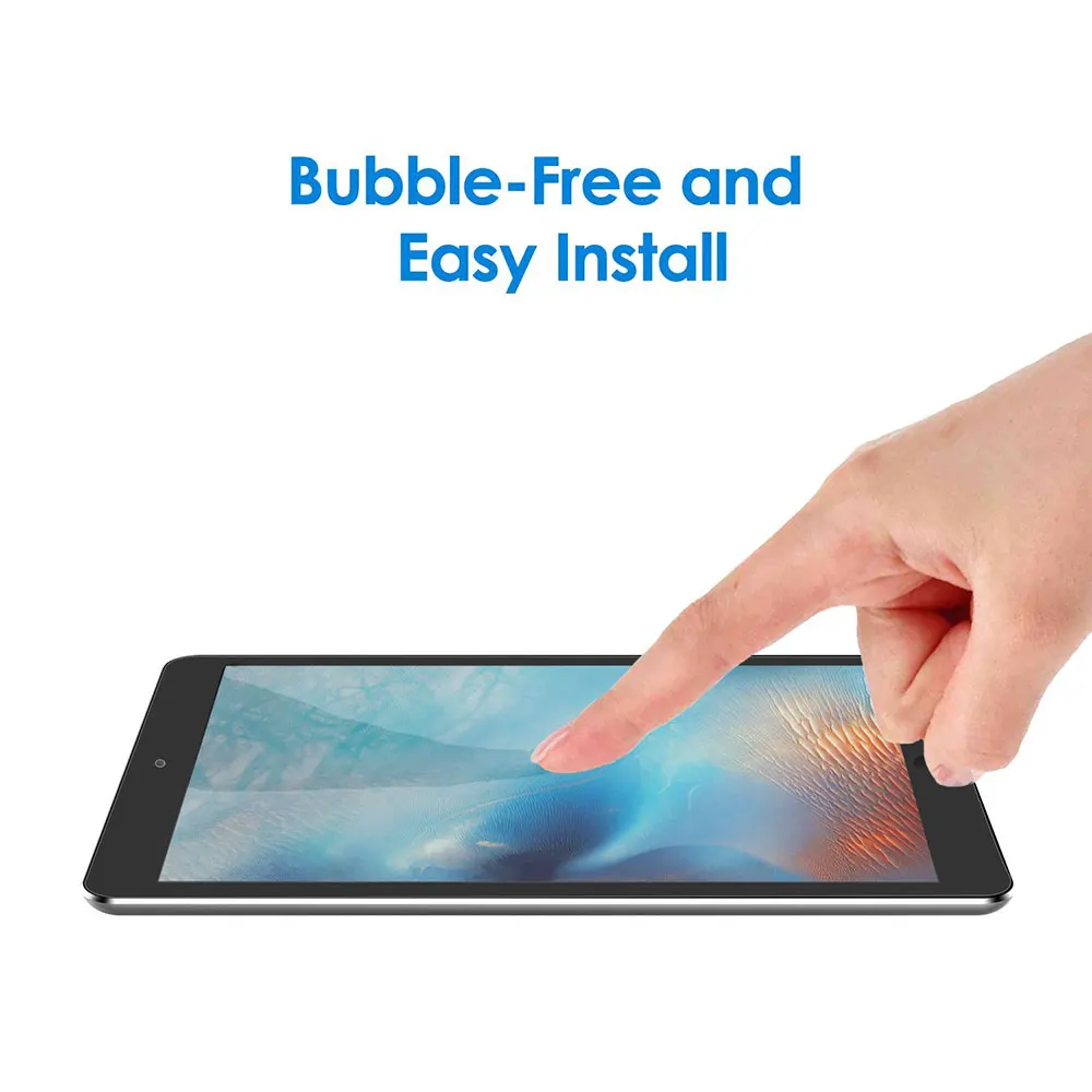 

10PCS/LOT Tempered Glass Screen Protector Tablet Case for Apple IPad 9.7 Inch 2018 Full Cover Glass Smart Cases
