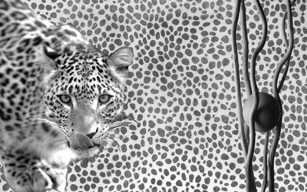 Затемненные 3D занавески леопардовые для гостиной спальни Детские затемненные