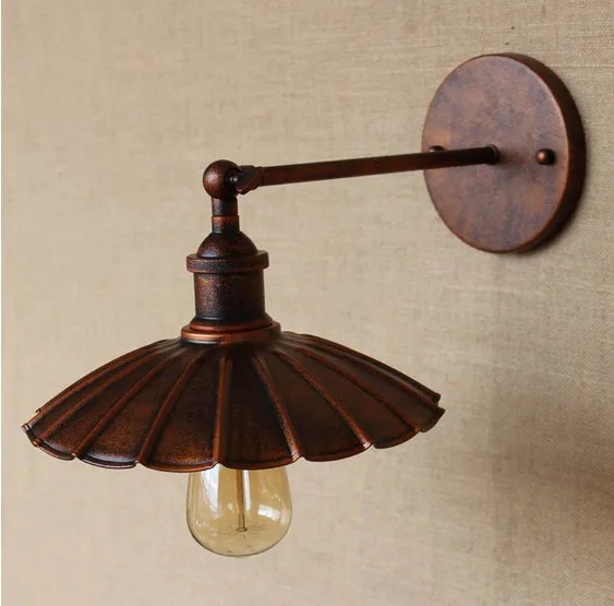 Винтажный настенный светильник Эдисона в античном стиле|wall light fixture|edison wall sconcewall