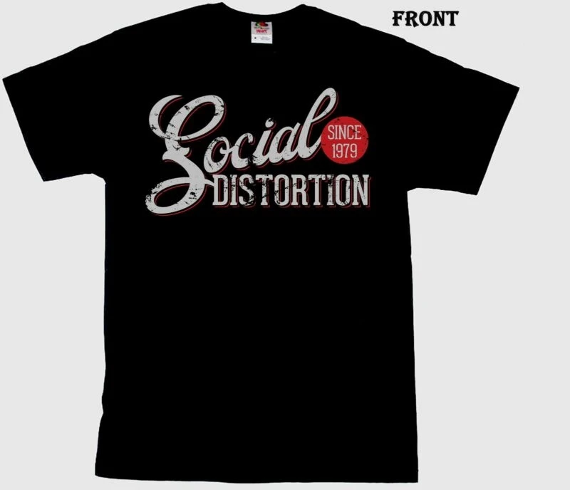 Social Distortion американская панк рок группы Плохая Религия T_shirt sizesS для 7XL|Мужские