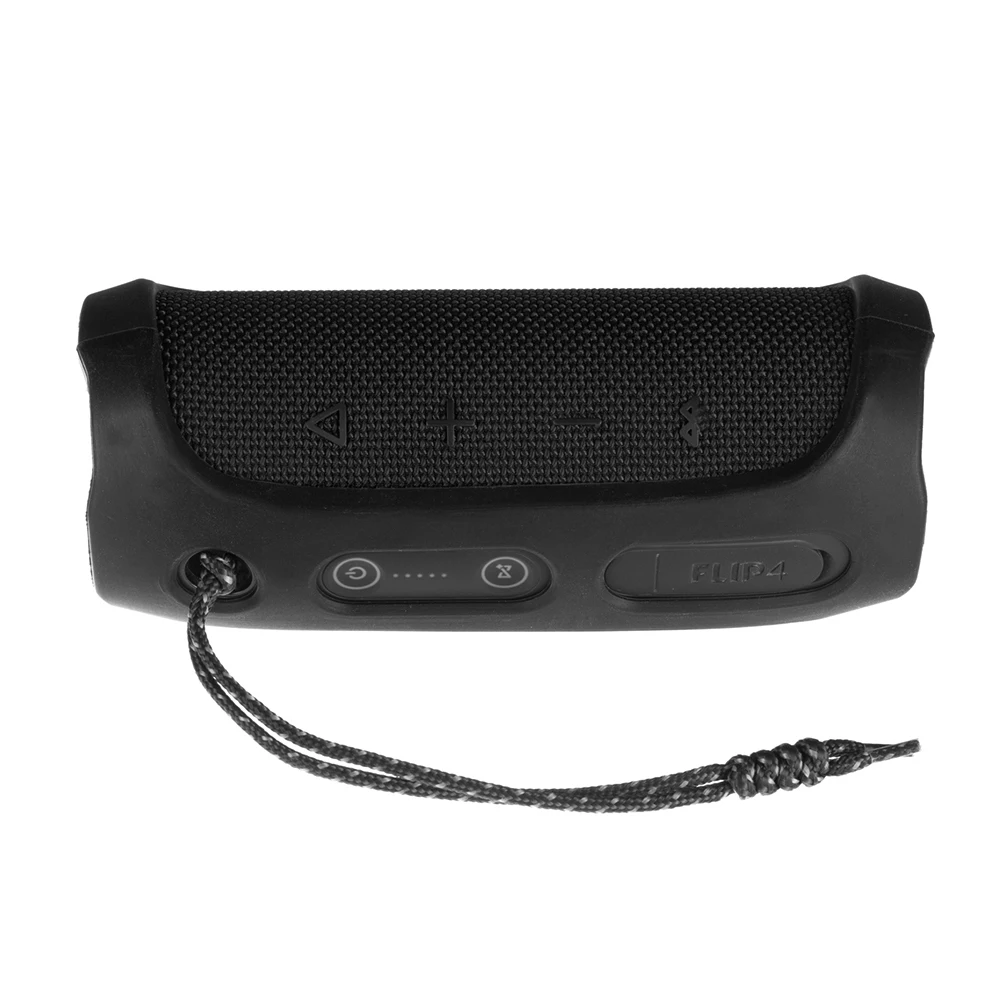 Портативный Силиконовый чехол для JBL Flip 4 BT колонок защитный Дорожный Чехол