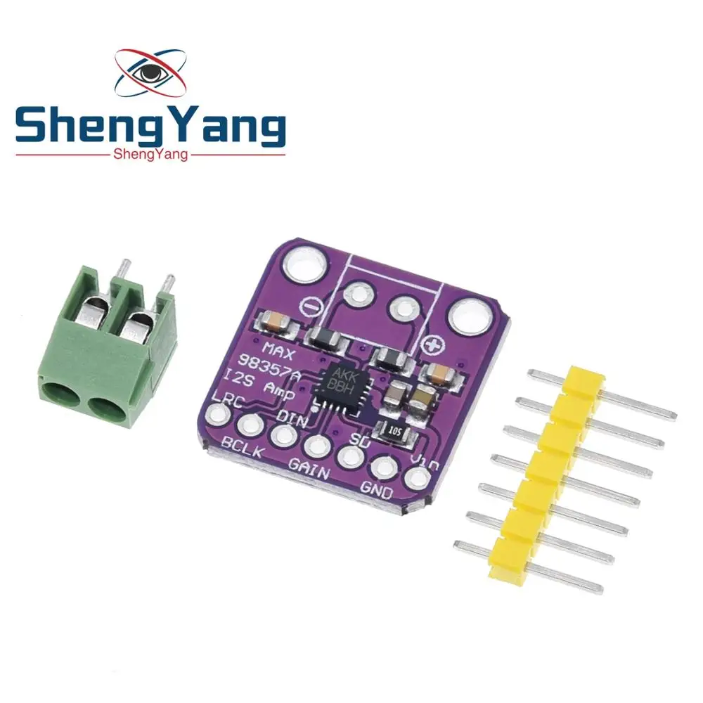 Усилитель ShengYang Max98357 3 Вт класс D интерфейс разрыва I2s модуль ЦАП декодера
