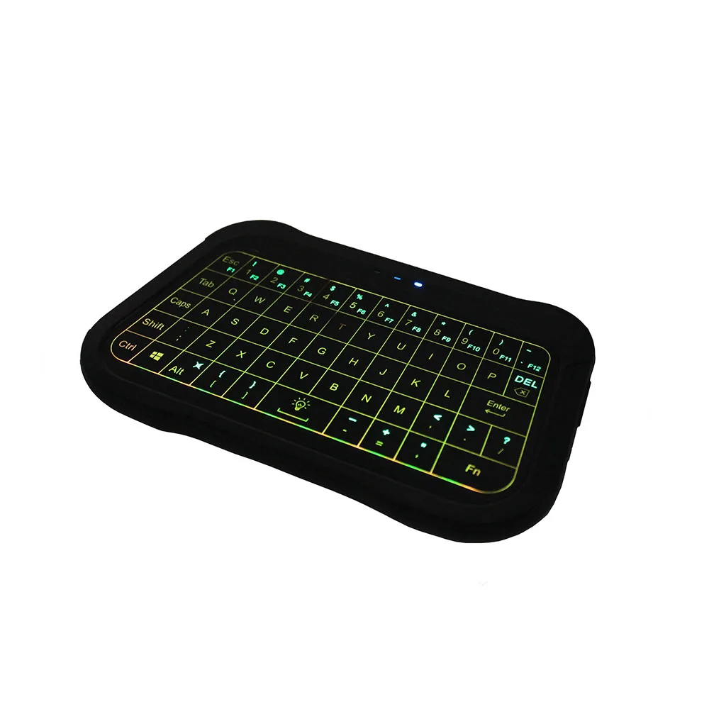 2018 T18 английская версия 2 4 ГГц Беспроводная клавиатура Air Mouse тачпад ручная 7
