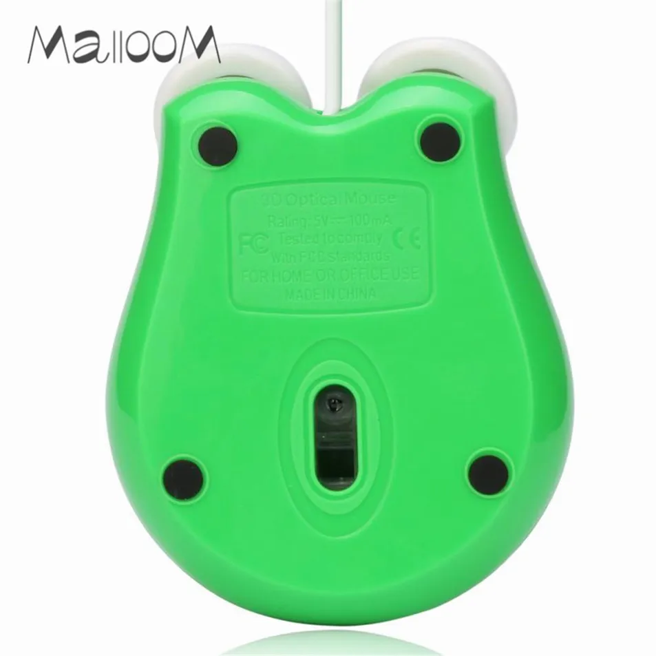 Malloom 1200 dpi Проводные оптические Игры мышь милые животные мыши USB мышь геймер для ПК ноутбук мышь дропшиппинг